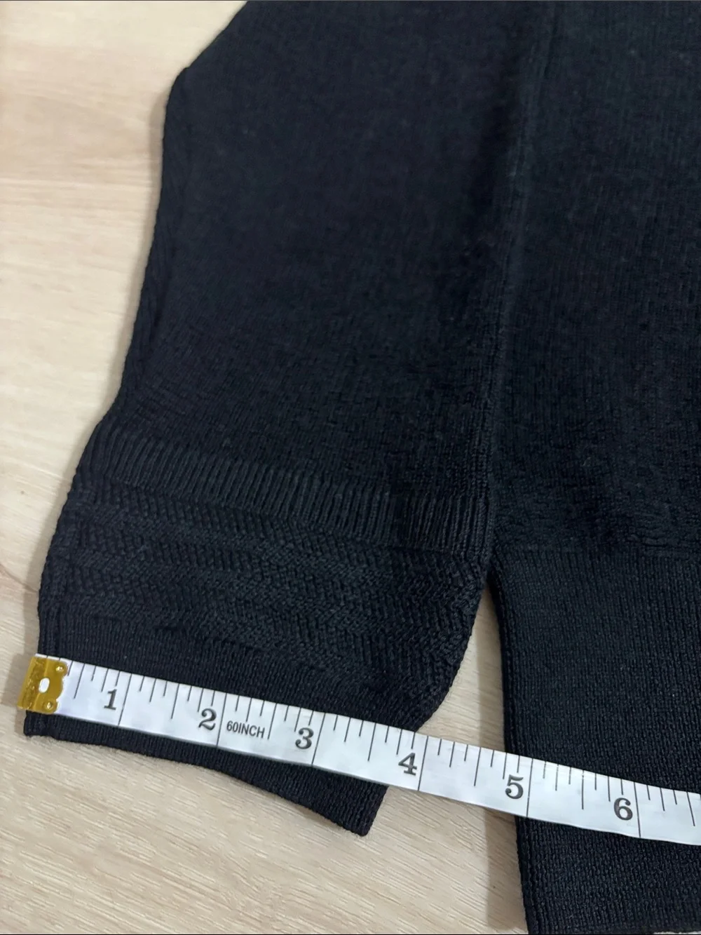 All Saints Men's Black Crewneck Sweater 100% merino L/ XL